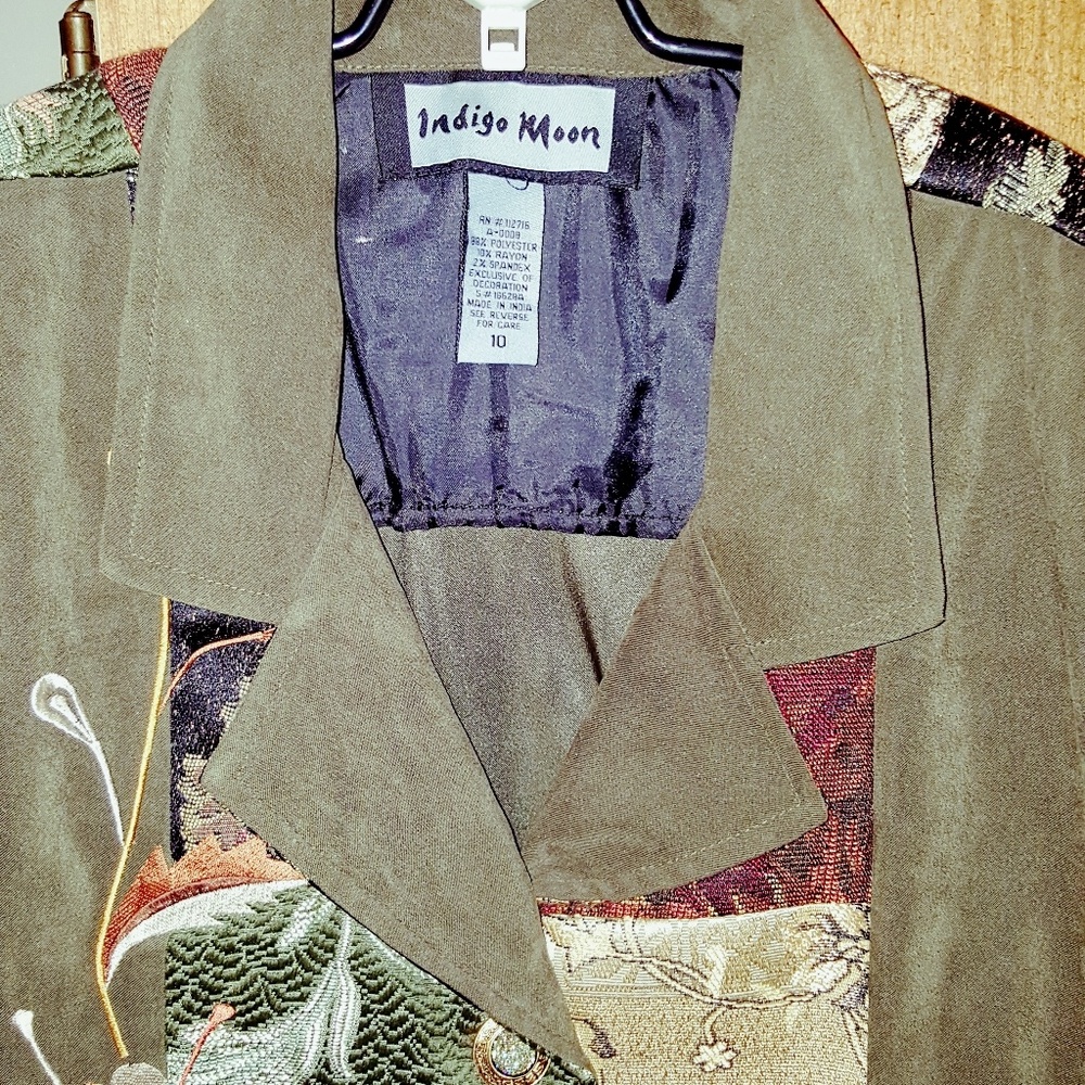 Indigo Moon Jacket set with Skirt